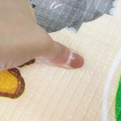 Tapis De Jeu En Coton Pour Bébé Tapis De Jeu Pour Bébé Tapis Rampant Pour Sol Tapis De Bébé Grand Super Doux Extra épais (0,5 Cm), Surface En Peluche Pliable Antidérapant Non Toxique, Style 1 5 Tapis De Jeu En Coton Pour Bébé Tapis De Jeu Pour Bébé Tapis Rampant Pour Sol Tapis De Bébé Grand Super Doux Extra épais (0,5 Cm), Surface En Peluche Pliable Antidérapant Non Toxique, Style 1 – Image 3