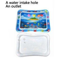 Tapis De Jeu Aquatique - Tapis De Jeu D'activité Pour Les Tout-petits 3 6 9 Mois - Cadeau De Jouet Sensoriel Pour Bébé Pour Filles Garçons, Style île -ATMOSPHERA || VIDAXL || Safavieh Soldes 97559360 3