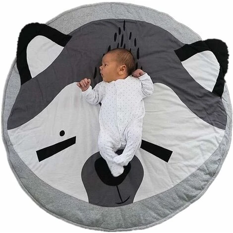 Tapis De Jeu Rond Pour Bébé Tapis Rampant Coussin Rampant Tapis Climatisé Pour Enfants Chambre Tout-petits 3 Tapis De Jeu Rond Pour Bébé Tapis Rampant Coussin Rampant Tapis Climatisé Pour Enfants Chambre Tout-petits