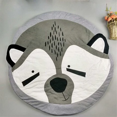 Tapis De Jeu Rond Pour Bébé Tapis Rampant Coussin Rampant Tapis Climatisé Pour Enfants Chambre Tout-petits 4 Tapis De Jeu Rond Pour Bébé Tapis Rampant Coussin Rampant Tapis Climatisé Pour Enfants Chambre Tout-petits – Image 2