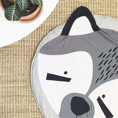 Tapis De Jeu Rond Pour Bébé Tapis Rampant Coussin Rampant Tapis Climatisé Pour Enfants Chambre Tout-petits 7 Tapis De Jeu Rond Pour Bébé Tapis Rampant Coussin Rampant Tapis Climatisé Pour Enfants Chambre Tout-petits – Image 5