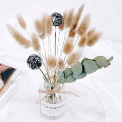 Kit De Vase De Fleurs Séchées Centres De Table De Blé Accessoires Photo Décorations Pour La Maison Ensemble D'ornements De Bouquet -ATMOSPHERA || VIDAXL || Safavieh Soldes 97632720 4