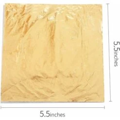 Feuille D'or Imitation Feuille D'or Pour La Création D'un Projet D'art En Métal à Impact, Décoration De Meubles 10 Feuille D'or Imitation Feuille D'or Pour La Création D'un Projet D'art En Métal à Impact, Décoration De Meubles -ATMOSPHERA || VIDAXL || Safavieh Soldes 97633305 4