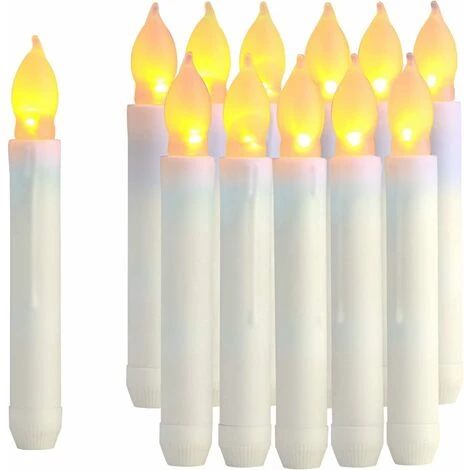 Ensemble De 12 Bougies Coniques LED, Bougies De Table Sans Flamme, Bougies Harry Potter à Piles Pour Cadeau De Fête Des Mères, Fête, Mariage, Décorations D'église 3 Ensemble De 12 Bougies Coniques LED, Bougies De Table Sans Flamme, Bougies Harry Potter à Piles Pour Cadeau De Fête Des Mères, Fête, Mariage, Décorations D'église