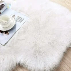 Peau De Mouton Synthétique, Imitation Peau De Mouton Imitation Laine Tapis En Peau D'agneau Tapis Moelleux Doux Cheveux Longs Rembourrage Chaise Rembourrage Canapé Coussin -ATMOSPHERA || VIDAXL || Safavieh Soldes 97642091 2