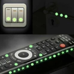 435 Pièces Autocollants Highlights Et Moon Stickers Muraux 30cm Ciel étoilé, étoiles Brillantes Et Autocollants Fluorescents, Autocollants Muraux Lumineux Pour La Chambre Des Enfants -ATMOSPHERA || VIDAXL || Safavieh Soldes 97655322 4