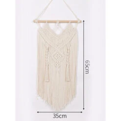 Macramé Tenture Murale Chic Bois Flotté Tapisserie Tissé Décoration Murale Chambre Indie Appartement Chambre Cadeaux Balcon Décoration 10 Macramé Tenture Murale Chic Bois Flotté Tapisserie Tissé Décoration Murale Chambre Indie Appartement Chambre Cadeaux Balcon Décoration -ATMOSPHERA || VIDAXL || Safavieh Soldes 97730712 4