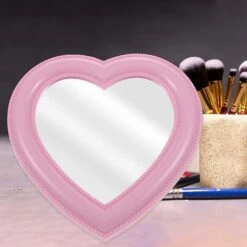 Miroir De Maquillage De Bureau Pliable En Forme De Coeur Avec Support Miroir De Table Avec Support Miroir Mural Pour Miroir Cosmétique Suspendu Miroir De Vanité 9 Miroir De Maquillage De Bureau Pliable En Forme De Coeur Avec Support Miroir De Table Avec Support Miroir Mural Pour Miroir Cosmétique Suspendu Miroir De Vanité -ATMOSPHERA || VIDAXL || Safavieh Soldes 97745998 3