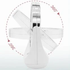 Miroir De Courtoisie éclairé, Miroir De Courtoisie à Commande Tactile Avec Miroir à LED Cosmétique Double Face Pour Voyage De Bureau -ATMOSPHERA || VIDAXL || Safavieh Soldes 97747506 3