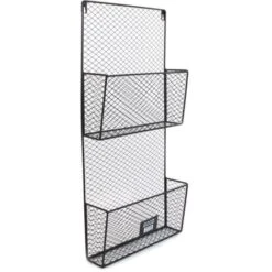 PEINTURE MURALE EN FIL DE FER AVEC 2 PANIERS -ATMOSPHERA || VIDAXL || Safavieh Soldes 98227418 3