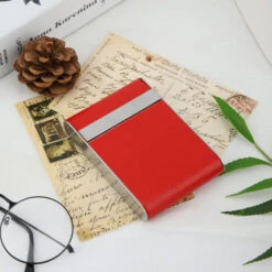 Tenez 20 Cigarettes En Acier Inoxydable Fumeur Femmes étui à Cigarettes (rouge) 10 Tenez 20 Cigarettes En Acier Inoxydable Fumeur Femmes étui à Cigarettes (rouge) -ATMOSPHERA || VIDAXL || Safavieh Soldes 98444778 4