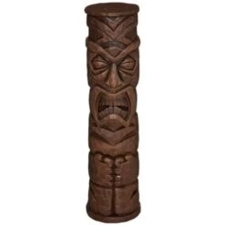 Totem Tiki Grand Modèle H72 - Atmosphera Créateur D'intérieur