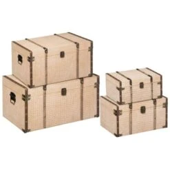 Malle Canvas Cuba X 4 - Atmosphera Créateur D'intérieur