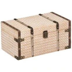 Malle Canvas Cuba X 4 - Atmosphera Créateur D'intérieur 11 Malle Canvas Cuba X 4 - Atmosphera Créateur D'intérieur -ATMOSPHERA || VIDAXL || Safavieh Soldes 98555410 5