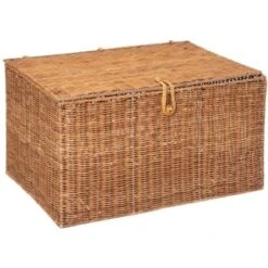 Malle “Carmen” En Rotin Naturel X3 - Atmosphera Créateur D'intérieur -ATMOSPHERA || VIDAXL || Safavieh Soldes 98558596 3