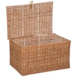 Malle “Carmen” En Rotin Naturel X3 - Atmosphera Créateur D'intérieur -ATMOSPHERA || VIDAXL || Safavieh Soldes 98558596 5