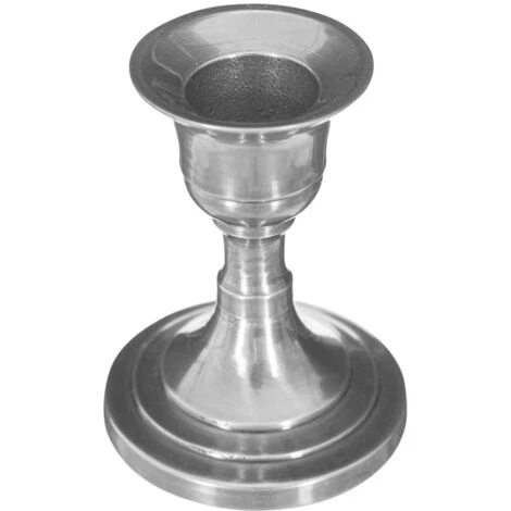 Bougeoir Métal - Argent - H7 - 5 Cm - Atmosphera Créateur D'intérieur 3 Bougeoir Métal - Argent - H7 - 5 Cm - Atmosphera Créateur D'intérieur