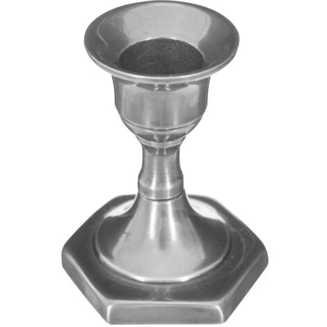 Bougeoir Métal - Argent - H7 - 5 Cm - Atmosphera Créateur D'intérieur 4 Bougeoir Métal - Argent - H7 - 5 Cm - Atmosphera Créateur D'intérieur – Image 2