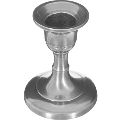 Bougeoir Métal - Argent - H7 - 5 Cm - Atmosphera Créateur D'intérieur 5 Bougeoir Métal - Argent - H7 - 5 Cm - Atmosphera Créateur D'intérieur – Image 3
