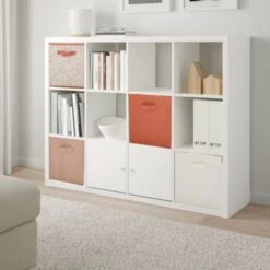 Lot De 6 Bacs Rangement IntissÃ©s Pliables - 31x31x31cm - FSC 100% - Aubergine -ATMOSPHERA || VIDAXL || Safavieh Soldes 98747960 3