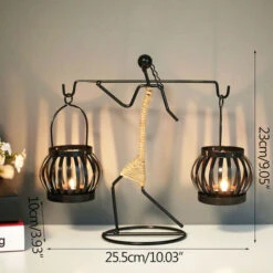 Chandelier Créatif Personnalisé De Style Européen Moderne Fer Homme Chandelier En Fer Forgé Artisanat Décoration Mariage Amélioration De L'habitat Chandelier-style (L) 2PCS 10 Chandelier Créatif Personnalisé De Style Européen Moderne Fer Homme Chandelier En Fer Forgé Artisanat Décoration Mariage Amélioration De L'habitat Chandelier-style (L) 2PCS -ATMOSPHERA || VIDAXL || Safavieh Soldes 98873386 4