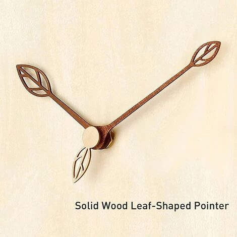 Horloge Murale Bois Naturel Massif Horloge Bois 12 Pouces Mouvement Silencieux Sans Bruit Tic-Tac Pendule Murale Style Moderne Simple Salon Chambre Cuisine 6 Horloge Murale Bois Naturel Massif Horloge Bois 12 Pouces Mouvement Silencieux Sans Bruit Tic-Tac Pendule Murale Style Moderne Simple Salon Chambre Cuisine – Image 4